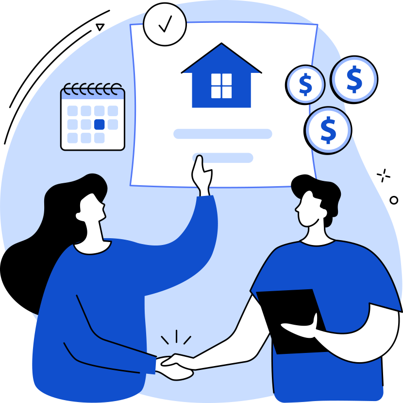 Pet rental cost illustration